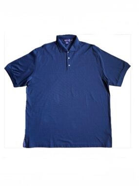 Ralph Lauren Purple Label Polo Shirt Men’s XXL Navy Blue Luxury NWOT